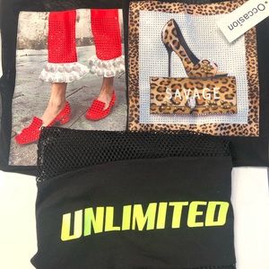 black juniors size M tops,occasion/ riot queen.